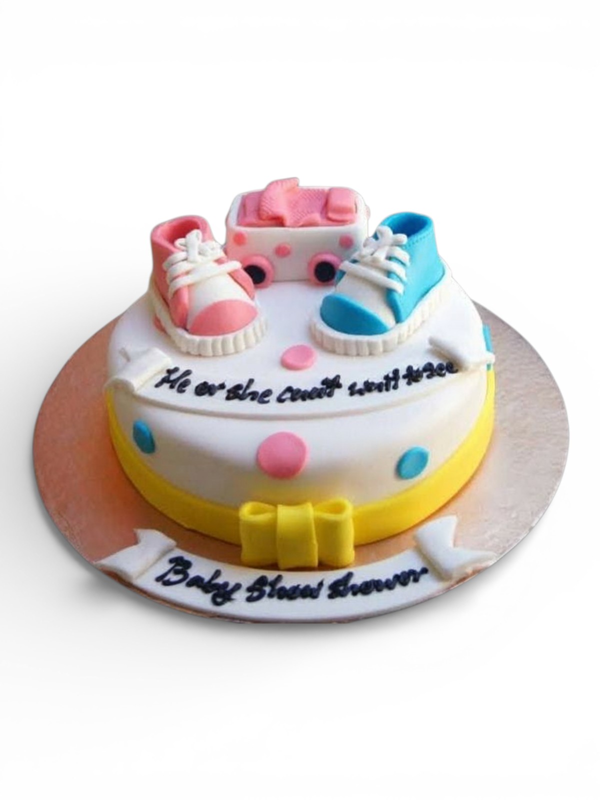 eggless teddy bear baby shower cake Sydney
