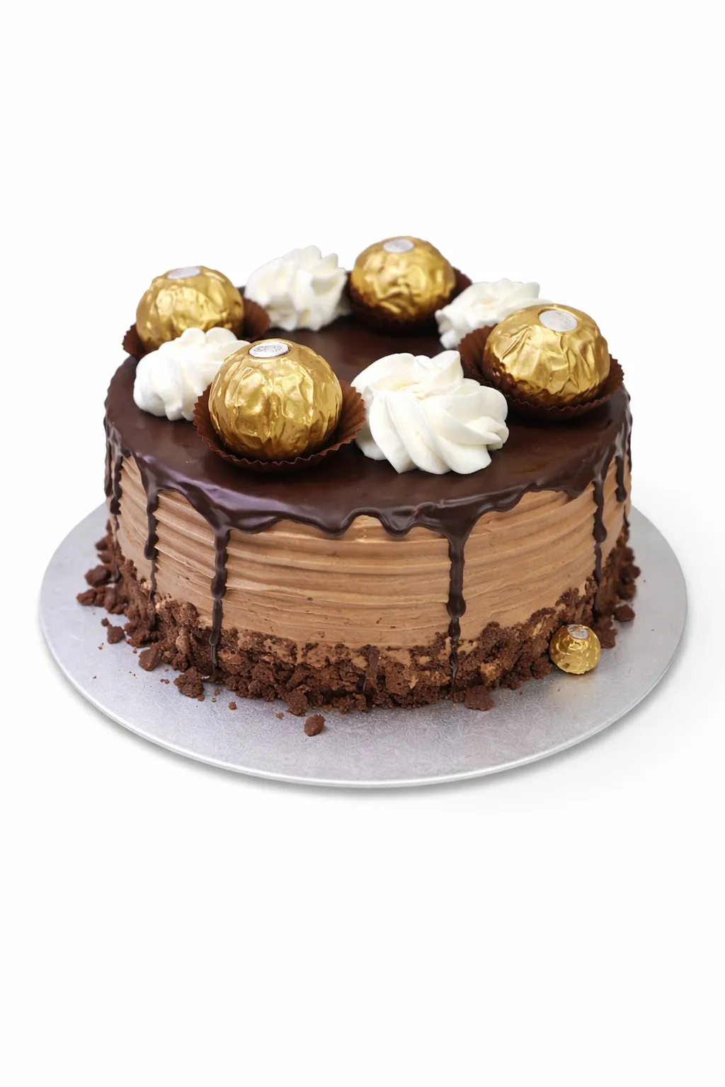 A decadent Ferrero Rocher eggless cake from Num Num's Bakery, a popular pick for Cherrybrook milestone celebrations