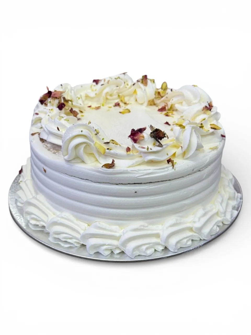 A Lychee eggless cake from Num Num's Bakery, a lighter fruit flavour suited to warm-weather Sydney events and outdoor celebrations